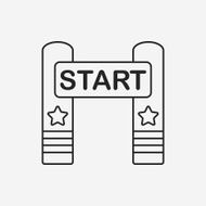 Start Line Icon N6