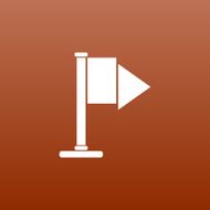 flag icon mark map sign symbol element N7