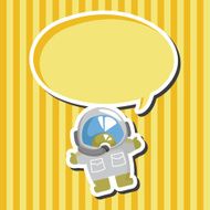 Space astronaut theme elements N13