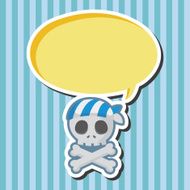 pirate skull theme elements N2