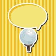 golf equipment theme elements N82