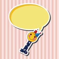 birthday horn theme elements N8