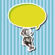 Space astronaut theme elements N15