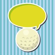 golf equipment theme elements N100
