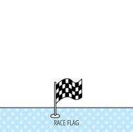 Racing flag icon Finishing symbol N9