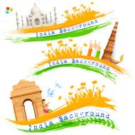 Banner and Header for India Celebration