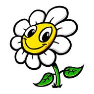 cartoon flower N650