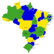Brazil map countries N3