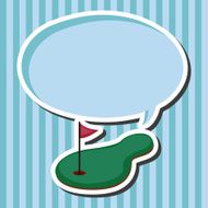 golf equipment theme elements N105