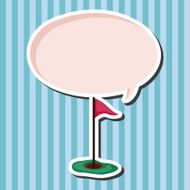 golf equipment theme elements N109