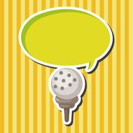 golf equipment theme elements N114