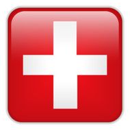 Switzerland Flag Smartphone Application Square Buttons