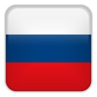 Russia Flag Smartphone Application Square Buttons