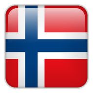 Norway Flag Smartphone Application Square Buttons