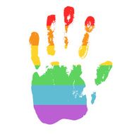 Gay and LGBT support symbol N2