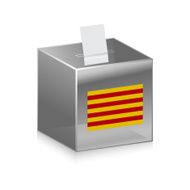 Elections Catalonia vector