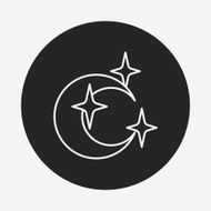 moon line icon N3