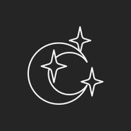 moon line icon N4
