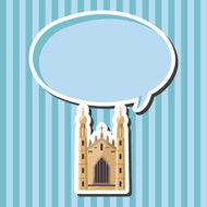 castle theme elements vector eps N10