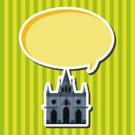 castle theme elements vector eps N18