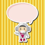 Space astronaut theme elements N20
