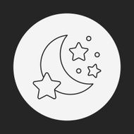 moon line icon N9
