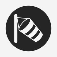 Wind measurement instrument icon N7