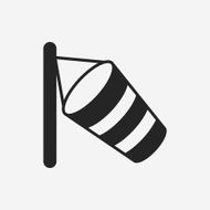 Wind measurement instrument icon N10