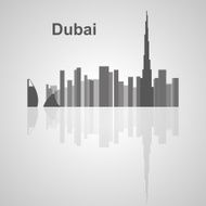Dubai skyline for your design N2