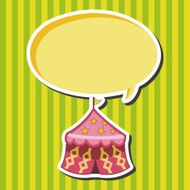 circus tent theme elements vector eps N5