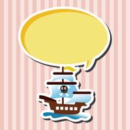 pirate ship theme elements N8