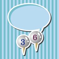 golf equipment theme elements N139