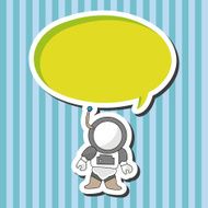 Space astronaut theme elements N24