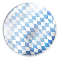 Oktoberfest Bavaria Round Flag