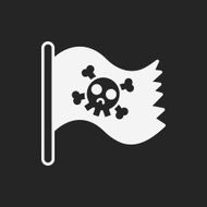 pirate flag icon N17