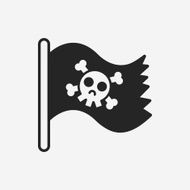 pirate flag icon N19