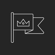 Flag line icon N5