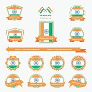 india independence day 2015 labels