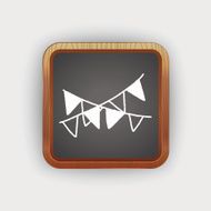 doodle decorative flag N2