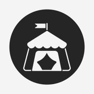 Circus tent icon N5