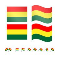 Bolivia Flags