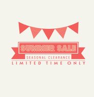 Summer sale banner
