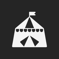 Circus tent icon N14