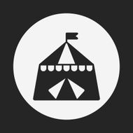 Circus tent icon N15
