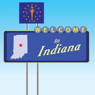 Stand Welcome to Indiana