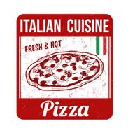 Pizza stamp