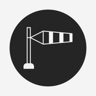 Measuring wind speed icon N2