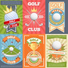 Golf club posters N2