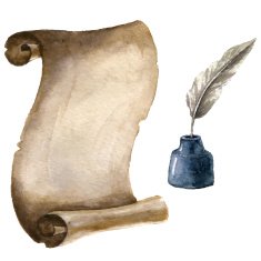 Old scroll paper N5