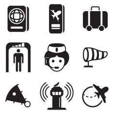 Airport icons N2